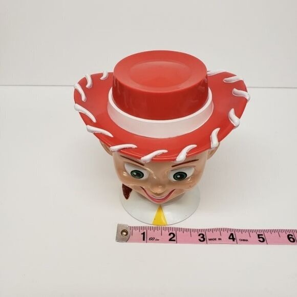 Disney on Ice Toy Story Jessie Cowgirl Flip Top Lid Plastic Mug - Picture 10 of 11
